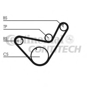 Acquista Cinghia dentata da CONTITECH CT714 a buon mercato per soli 16,63 €