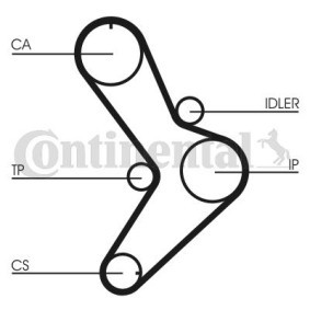 Achetez des Kit de distribution CONTITECH CT731K1 à prix pour 73,09 €