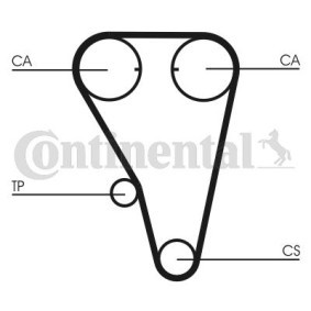 Achetez des Kit de distribution CONTITECH CT803K1 à prix pour 90,20 €