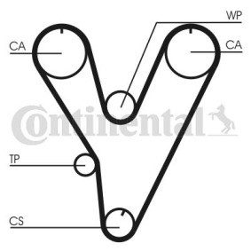 Comprar Kit de correa de distribución de CONTITECH CT805K1 a bajo precio de 60,47 €