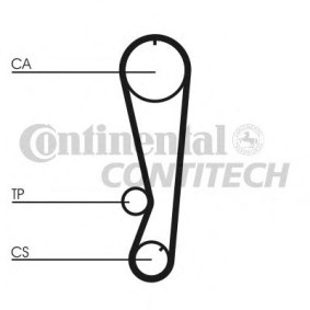 Acquista Cinghia dentata da CONTITECH CT850 a buon mercato per soli 24,54 €