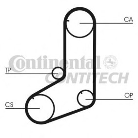 Acquista Cinghia dentata da CONTITECH CT911 a buon mercato per soli 22,37 €