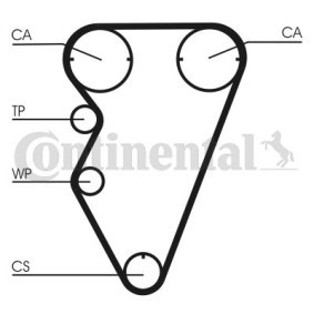 Achetez des Kit de distribution CONTITECH CT929K2 à prix pour 60,41 €