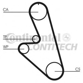 Achetez des Kit de distribution CONTITECH CT959K1 à prix pour 98,59 €