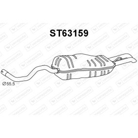 Endschalldämpfer ST63159 von VENEPORTE günstig für 172,95 € online kaufen