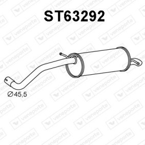VOLKSWAGEN Endschalldämpfer von VENEPORTE