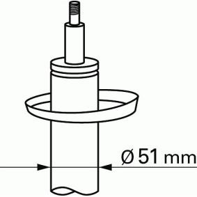 Stoßdämpfer 100 456 für 3 Touring (G21) für 64,63 CHF