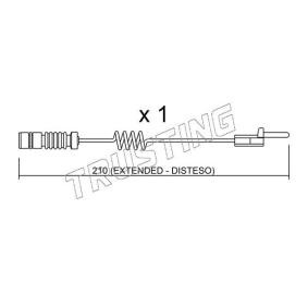 Achetez des Témoin d'usure de plaquette de frein TRUSTING SU.099 à prix pour 6,23 €