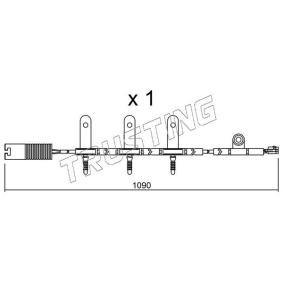 Achetez des Témoin d'usure de plaquette de frein TRUSTING SU.189 à prix pour 49,48 €