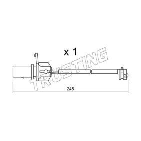 Achetez des Témoin d'usure de plaquette de frein TRUSTING SU.247 à prix pour 44,01 €