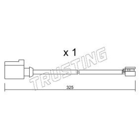 Achetez des Témoin d'usure de plaquette de frein TRUSTING SU.271 à prix pour 41,50 €