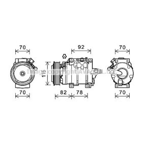 Acquista Compressore aria condizionata da AVA COOLING SYSTEMS SUK112 a buon mercato per soli 778,65 €