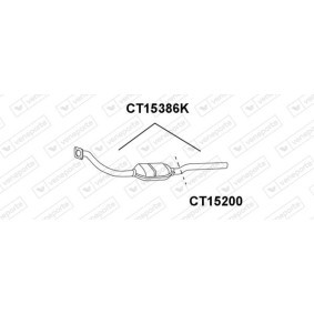 Comprar Catalizador codo admisión de VENEPORTE SZ67117K a bajo precio de 414,25 €