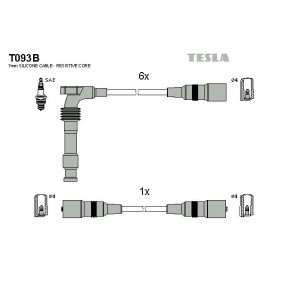 Compre Jogo de cabos de ignição da TESLA T093B a um preço baixo por 50,97 €