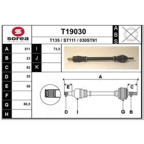 Köp Drivaxel av EAI T19030 till det låga priset 1044,19 kr