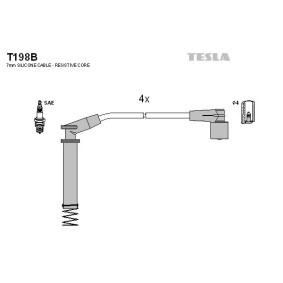 Compre Jogo de cabos de ignição da TESLA T198B a um preço baixo por 21,93 €