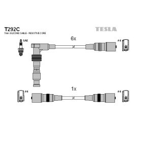 Compre Jogo de cabos de ignição da TESLA T292C a um preço baixo por 94,39 €