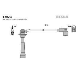 Compre Jogo de cabos de ignição da TESLA T302B a um preço baixo por 31,05 €