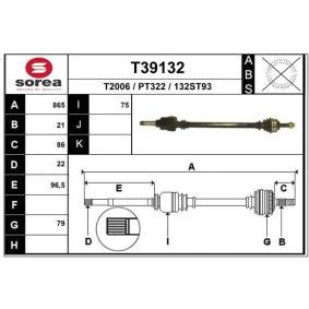 Comprar Árbol de transmisión de EAI T39132 a bajo precio de 117,95 €