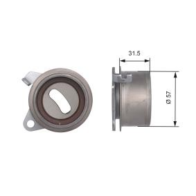 Achetez des Galet tendeur de courroie de distribution GATES T41244 à prix pour 44,24 €
