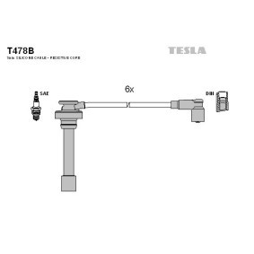 Compre Jogo de cabos de ignição da TESLA T478B a um preço baixo por 48,64 €