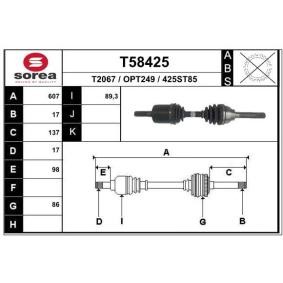 Antriebswelle T58425