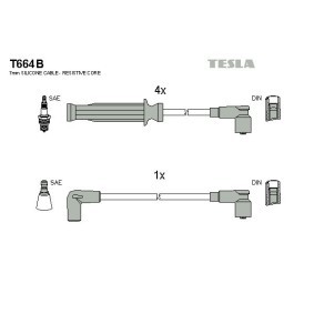 Compre Jogo de cabos de ignição da TESLA T664B a um preço baixo por 30,77 €