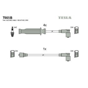 Compre Jogo de cabos de ignição da TESLA T665B a um preço baixo por 31,05 €