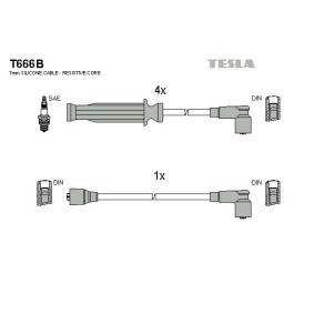 Compre Jogo de cabos de ignição da TESLA T666B a um preço baixo por 30,49 €