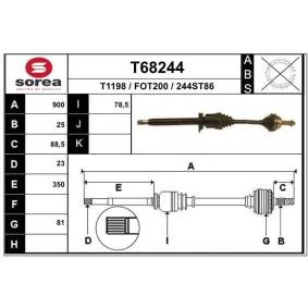 Comprar Árbol de transmisión de EAI T68244 a bajo precio de 108,76 €