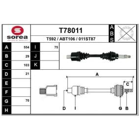 Antriebswelle T78011