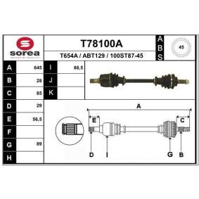 Comprar Árbol de transmisión de EAI T78100A a bajo precio de 123,52 €