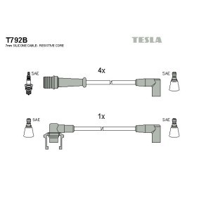 Compre Jogo de cabos de ignição da TESLA T792B a um preço baixo por 21,63 €