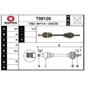 Comprar Árbol de transmisión de EAI T98126 a bajo precio de 117,95 €