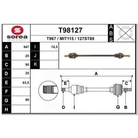 Comprar Árbol de transmisión de EAI T98127 a bajo precio de 117,95 €
