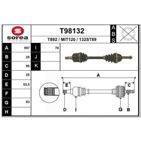 Osta Vetoakseli EAI:llä T98132 edullisesti hintaan 127,33 €