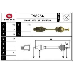 Comprar Árbol de transmisión de EAI T98254 a bajo precio de 117,95 €