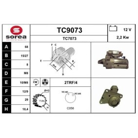 Köp Startmotor av SNRA TC9073 till det låga priset 2246,47 kr
