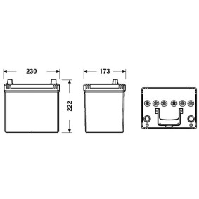 Køb Starterbatteri af TUDOR TL604 til den lave pris 3020,35 DKK