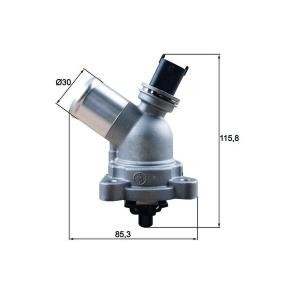 Achetez des Thermostat d'eau MAHLE ORIGINAL TM 43 105 à prix pour 51,31 €