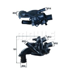 Kühlwasserthermostat von BEHR THERMOT-TRONIK