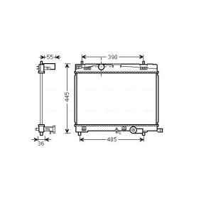 Acquista Radiatore motore da AVA COOLING SYSTEMS TO2716 a buon mercato per soli 273,30 €