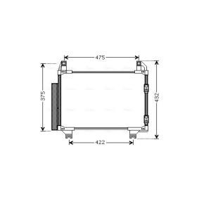 Klimakondensator TOA5404D von AVA COOLING SYSTEMS günstig für 85,09 € online kaufen