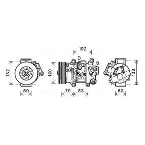 Acquista Compressore aria condizionata da AVA COOLING SYSTEMS TOAK627 a buon mercato per soli 236,05 €