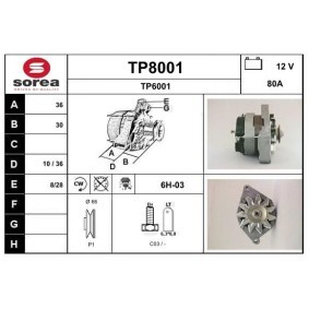 Köp Generator av SNRA TP8001 till det låga priset 2092,36 kr