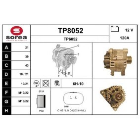 Köp Generator av SNRA TP8052 till det låga priset 2878,74 kr