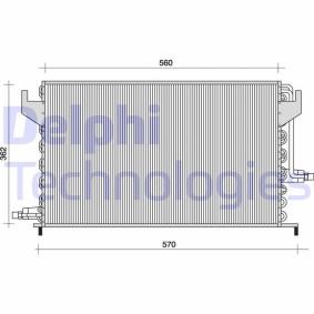 Klimakondensator von DELPHI TSP0225024