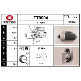 Köp Startmotor av SNRA TT9004 till det låga priset 2372,46 kr
