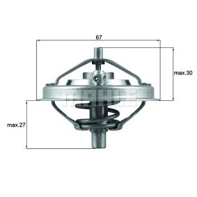 Achetez des Thermostat d'eau BEHR THERMOT-TRONIK TX 125 80 à prix pour 22,57 €