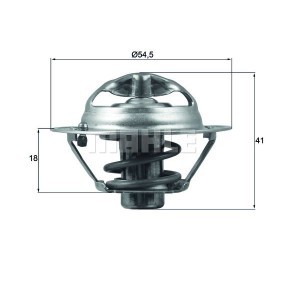 Achetez des Thermostat d'eau BEHR THERMOT-TRONIK TX 162 82D à prix pour 30,05 €